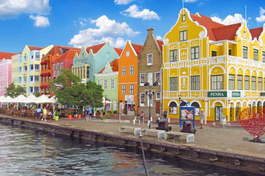 Willemstad in Curacao
